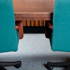 Public defender desk.